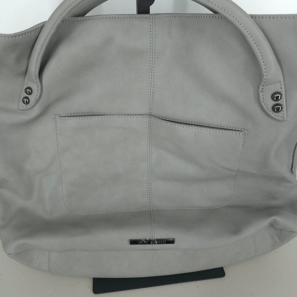 Steve Madden BMarley Grey Slouchy Purse NWT - Picture 6 of 13